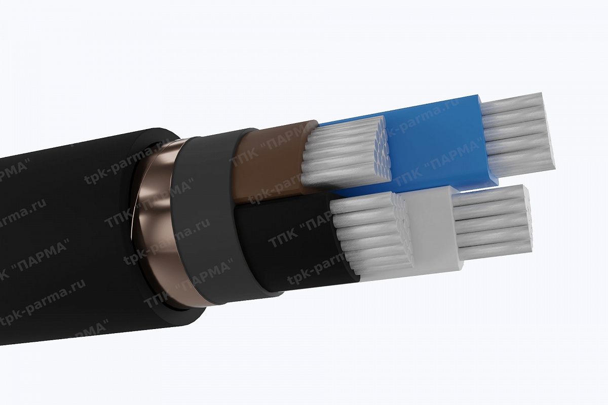 Фотография провода Кабель АПвВГЭ 5х35 - 1кВ