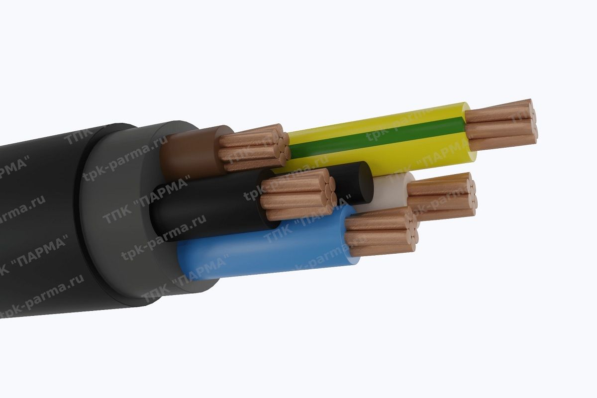 Фотография провода Кабель ВВГнг(A)-LS 5х25 - 1кВ