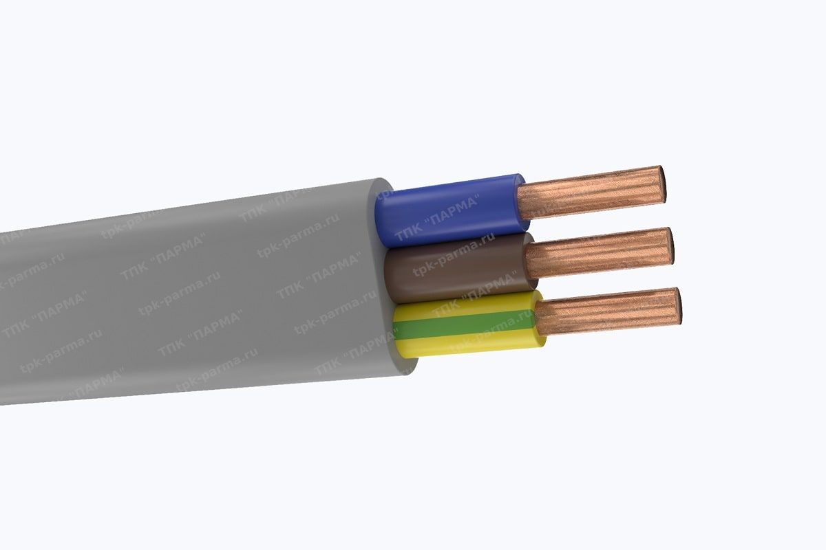 Фотография провода Кабель ПуВВ 3х4