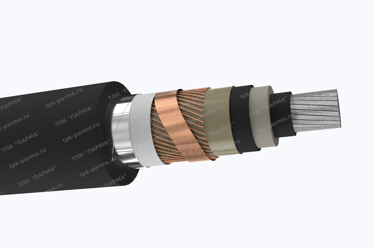 Фотография провода Кабель АПвП2г 1х240/120 - 64/110кВ