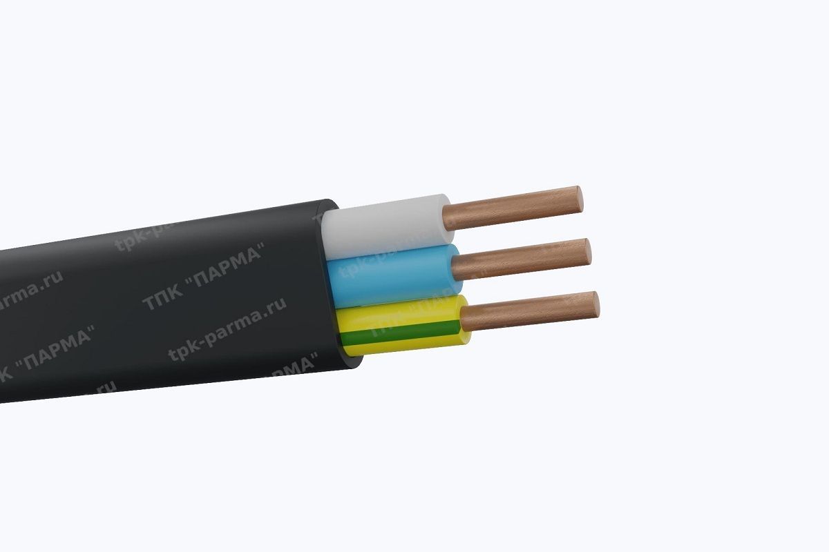 Фотография провода Кабель ВВГнг-LS-П 2х2,5