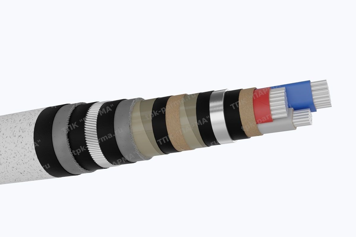 Фотография провода Кабель АСПл 3х185 - 6кВ