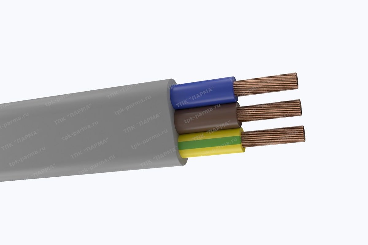 Фотография провода Кабель ПуГВВ-Т 3х0,5