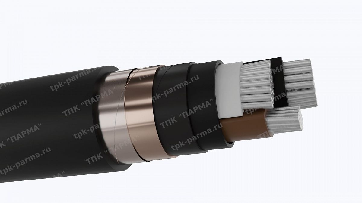 Фотография провода Кабель АВВГнг(A)-LS 3х25 - 6кВ