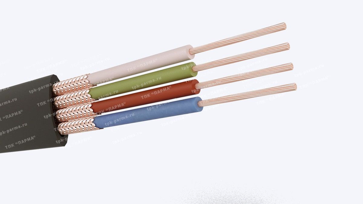 Фотография провода Кабель ШМППВ 4х0,12