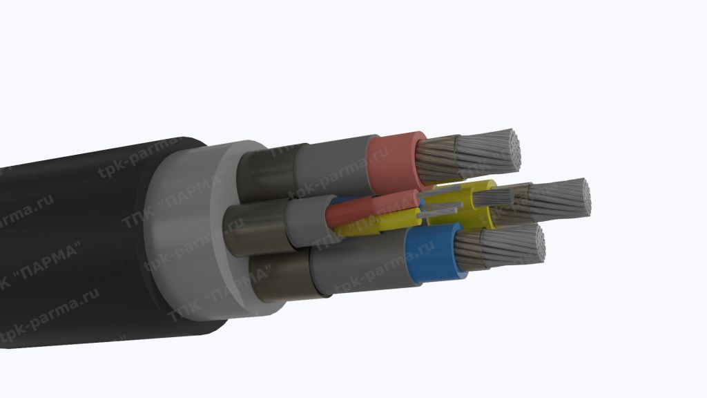 Фотография провода Кабель КГЭТШ-Т 3х150+1х10+3х6,0