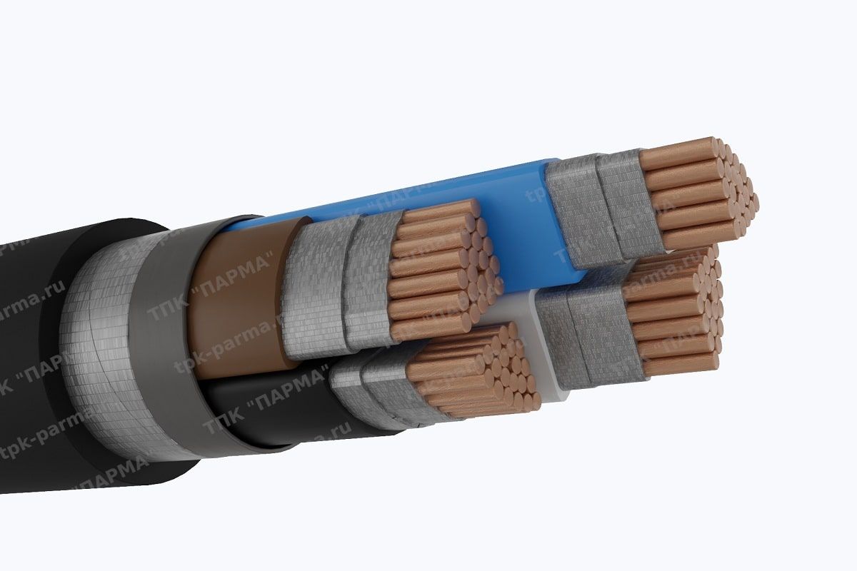 Фотография провода Кабель ПвВГнг(A)-FRLS 4х25 - 1кВ