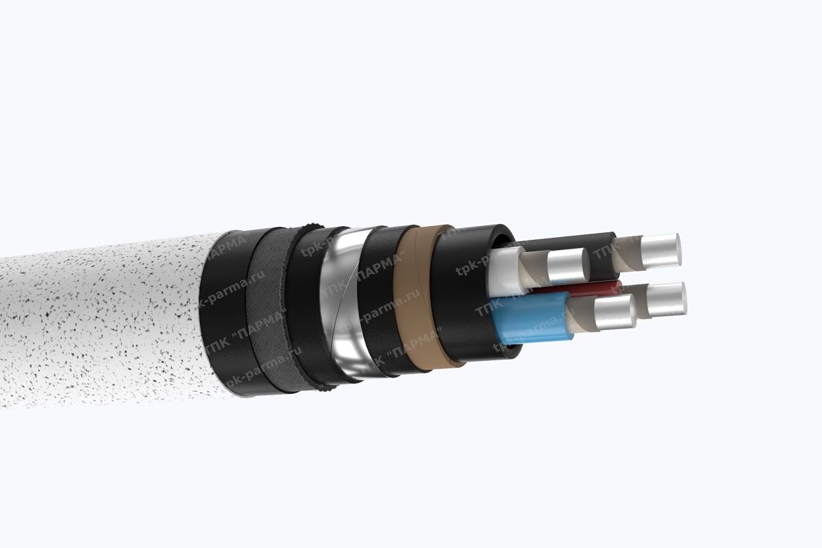 Фотография провода Кабель АВРБ 4х10