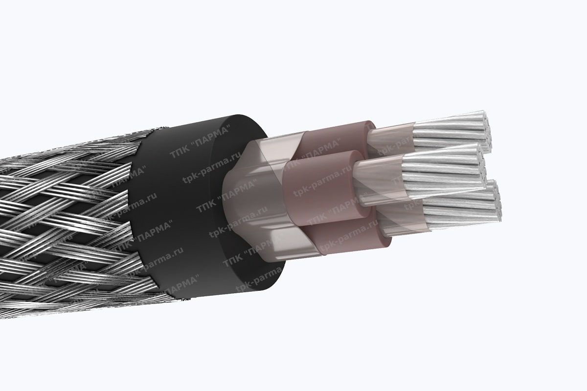Фотография провода Кабель АКНРЭ 3х95